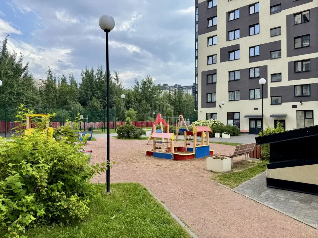 однокомнатная квартира в Ленинградской области по адресу: Европейский проспект, 20, к 4