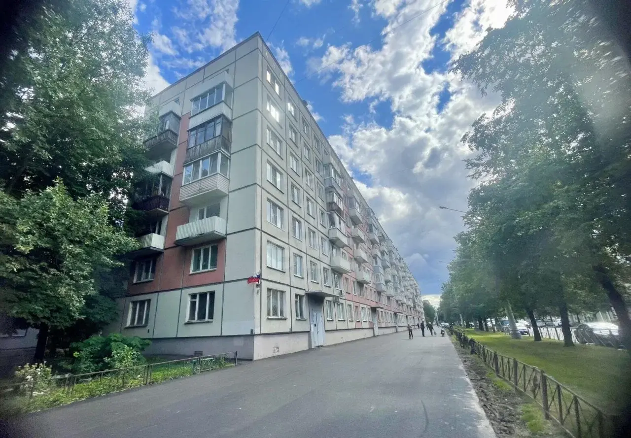 двухкомнатная квартира в Санкт-Петербурге по адресу: Металлистов проспект, 25, к 1, литера А