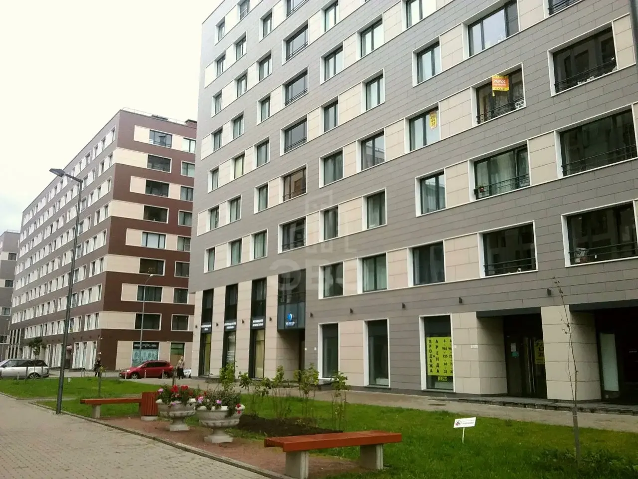 двухкомнатная квартира в Санкт-Петербурге по адресу: Кременчугская ул., 13, к 1, литера А