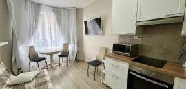 однокомнатная квартира в Санкт-Петербурге по адресу: Малая Бухарестская ул., 12, строение 1